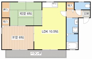 サンフィールドの物件間取画像